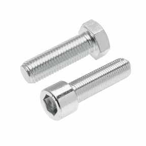 bolts and screws with iso metric thread - inox