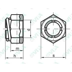 DIN 84, ISO 1207, UNI 6107 slotted pan head screws