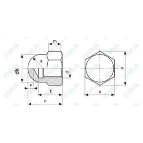 DIN 7979 D, ISO 8735, UNI 6364 B tempered dowel pins with internal thread