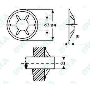 DIN 7989 Washers for steel constructions