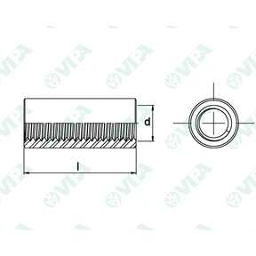  Adapter plate for dowel screws