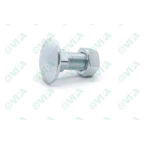  Screws for fixing hinges and strips, with hexalobular TX groove, fully threaded
